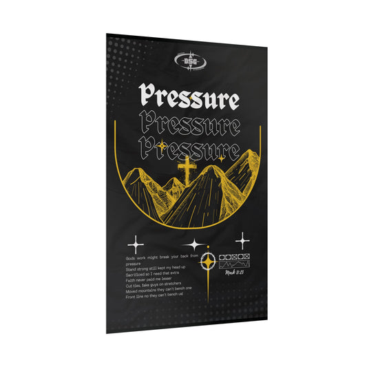 Pressure Lyric Poster by StillDSG